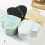 3Pcs Heart Shaped Gift Box Marbled Flower Container Packaging Wedding Decor -White 7