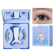 (Style 12) Professional Magnetic Eyelashes Fake False Lashes Set Kit + Applicator