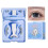 (Style 12) Professional Magnetic Eyelashes Fake False Lashes Set Kit + Applicator 1