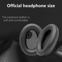 (Gold) 1 Pair Comfortable Ear Cushions Soft Earphone Cover Protective Earcup Earpads for WH-1000XM4 Replacement Earmuffs grey
