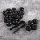 Black 17mm Wheel Nut Covers 20 Pack 10