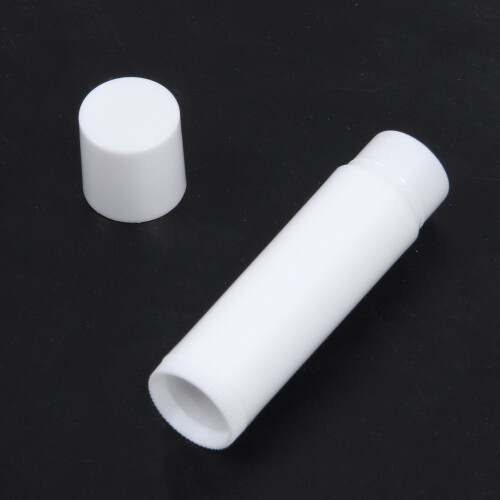 100 Blanc Vide Baume a levres Tubes Conteneurs
