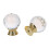 Handle Button 8pcs crystal door furniture dore 2