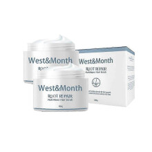2pcs West&month Nourishing Hair Scrub Repair Damaged Hair Moisturizing Hair Root Anti-falling Solid Hair Scrub