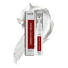 Crème contour des yeux Nidhii pour cernes, poches & ridules | Avec caféine, alpha arbutine & céramides