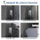 4Pcs Schuko Angled Plug,Flat Plug 250V, Power Plug with Folding Handle, Protective Contact Plug with Screwdrive,EU Plug 2