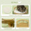 Cama de parede para gatos com almofada e borda protetora. 5