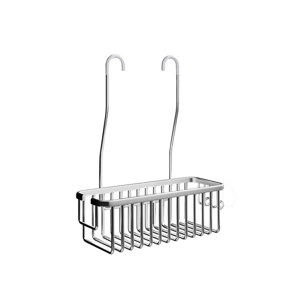 Semoic Aluminium Bathroom Shelf Without Drilling, Shower Shelf Shelves Shampoo Holder, Basket Storage Organizer Bathroom
