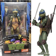 (Purple Turban) Teenage Mutant Ninja Turtles 1990 Movie TMNT Exclusive 7-Inch Action Figure Collectible Toy