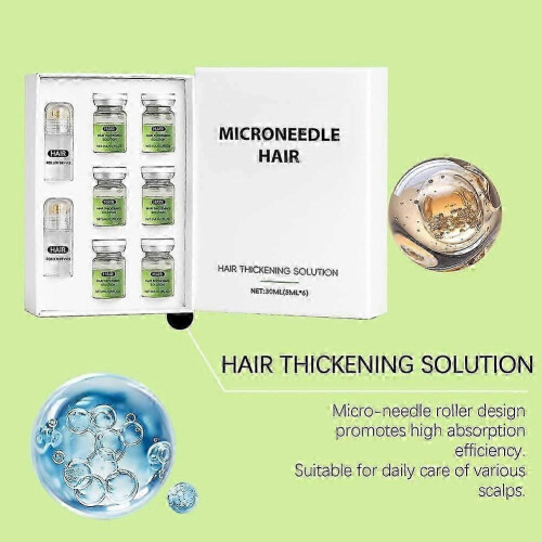 (2pcs) 6pcs/set Alphainfuse Hair Regrowth System, Advanced Hair Growth Treatment Ginseng 2