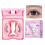 (Style 4) Professional Magnetic Eyelashes Fake False Lashes Set Kit + Applicator 1