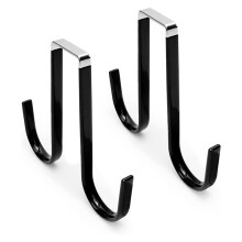 Ganci un Doppia Faccia sopra La Porta per I Vestiti. sopra il Gancio Appendiabiti. Appendiabiti per Bagno, Gancio per Corona 2 Pezzi