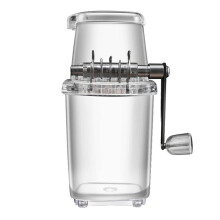 Tritaghiaccio Manuale Portatile Forma un Manovella Tritaghiaccio Manuale Macchina per il Ghiaccio Rasato Cucina Bar Frullatori per Ghiaccio Bevande