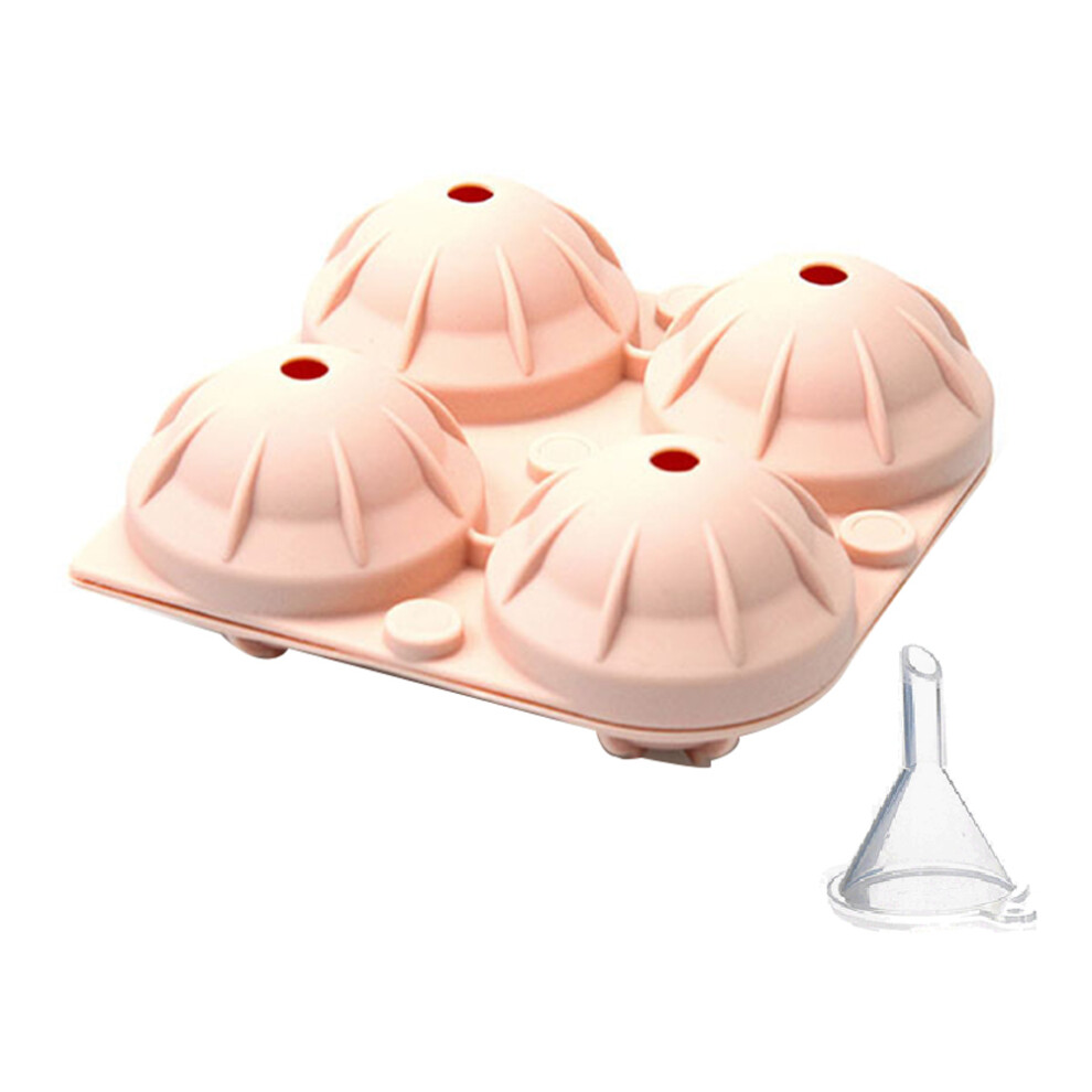 Semoic Shape Ice- Mold Whisky Wine Cool Down Ice Maker Reusable Ice-Cubes Tray Mold For Freezer With Lid Light