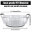 Rotating Kitchen Cabinet Storage Rack with Handles for Rotating Spice Racks, Refrigerator Storage, Table Tray Containers 2