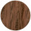 VidaXL vidaXL Table Top Dark Brown Ø 40 x 2.5 cm Solid Oak Wood 5