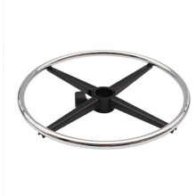 Universal Metal Chrome Foot Rest Foot Ring for Studio Drafting Chair Office Stool Salon Stool,16 Inches Diameter