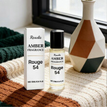 Roxelis Amber Rouge 54 Perfume Oil Roll On Long Lasting Elegant Fragrance