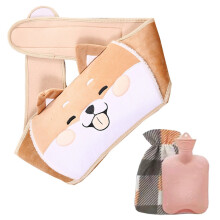 3PCS Borsa di Acqua Calda Cintura Scaldamani Borse di Animali Carini Borsa di Acqua Calda Bottiglie di Acqua Calda per Ragazze Regalo Riscaldatore C