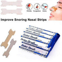 (200pcs) 500pcs Nasal Strips Anti Snoring Improve Breath Stickers Nose Ventilation Pads Stop Snoring