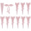 Flower Packing Box Rectangular Pink 40.00X33.00X0.10CM Simple Modeling Daily Life 10 Sets 2