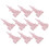 Flower Packing Box Rectangular Pink 40.00X33.00X0.10CM Simple Modeling Daily Life 10 Sets 3