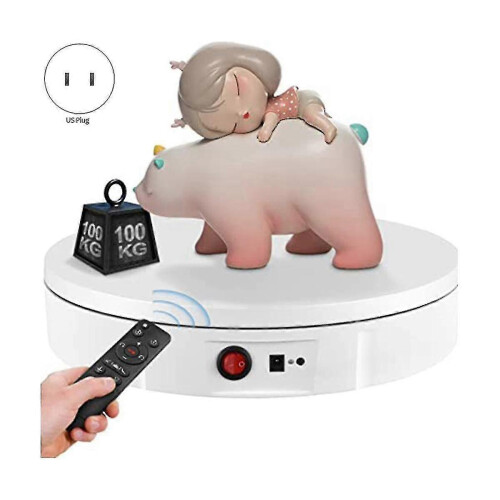 Automatic Electric Turntable, Rotating Jewelry Stand Rechargeable Rotating Display Stand 1