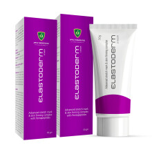 Elastoderm Stretch Marks Cream (50G X 2) | Ledande Märkeskräm För Graviditet & Ärr För Alla Hudtyper | Peptider