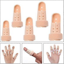 5pcs/set Finger Splint,finger Support Finger Splint Mallet Trigger Finger Adjustable Finger Support Protector for Fingers Arthritis Joint Finger Inju