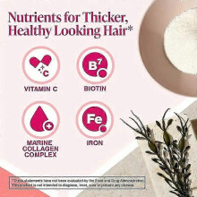 (1box) Hair Growth Supplements for Women, Thicker Fuller Hair Support for Thinning Hair and Hair Loss