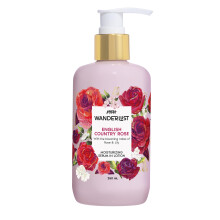 Nykaa Wanderlust English Country Rose Body Lotion, 250 Ml | Lätt, Långvarig Fukt | Vegansk