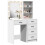 VidaXL vidaXL Dressing Table 2 pcs White 50 x 41 x 135 cm Engineered wood 4