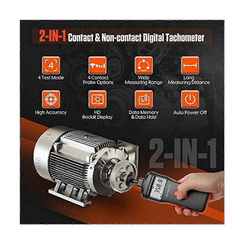 Multimeter with Smart Touch Screen 6000 Counts Digital Multimeter Ncv Volt Meter Tests Voltage Curr 1