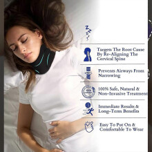 (gray) Neck Brace, Cervical Neck Brace For Snoring,neck Support Brace For Pressure Relief For Women And Men
