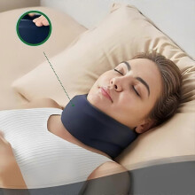 (black) Neck Brace, Cervical Neck Brace For Snoring,neck Support Brace For Pressure Relief For Women And Men