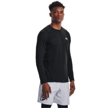 Under Armour Crew Fitted ColdGear pour Homme, Noir (001)/Blanc, 3X-Large