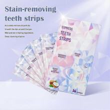 Express Teeth Whitening Strips,Deep Stains Removal Teeth Whitening-14 Strips/Bag