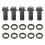 Iron Motorcycle Brake Banjo Bolt Kit 5pcs 1