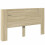 VidaXL vidaXL Storage Headboard with LED Sonoma Oak Engineered Wood 3