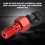 M10x1.25 Motorcycle Brake Bleed Nipple Red 9