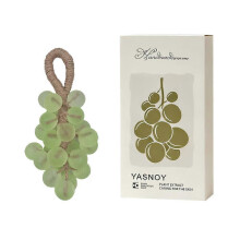 (green/1 box) New Crystal Grape Whole Bunch Handmade Soap High-End Gift Box Set Bath Hand Soap Long Lasting Fragrance Simulation Fruit Shape Soap