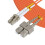 MicroConnect Optical Fibre Cable LC-SC Multimode Duplex OM2 (Orange) 2m 2