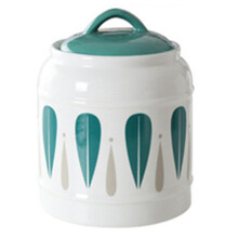 Barattolo Ermetico nel Ceramica con Coperchio Barattolo per Conservazione Tè per Snack Portatile per Uso Domestico Capacità Zuccheriera