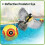 Balloon bird repellent - 3-pack - quick and effective solution to pest problems - scary eyeball balloons 3