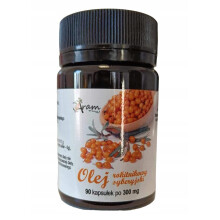 Aram Natura Kapsułki z Oleju z Rokitnika Syberyjskiego 300mg 90 kapsułek
