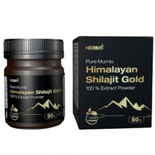 Aram Mumio Himalajskie Żywe Shilajit Gold Proszek Herbin 50 g