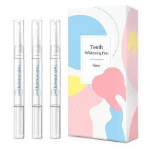 3 PCS Teeth Whitening Pen for Teeth Whitening, Effective, Painless, No Sensitivity, Travel-Friendly