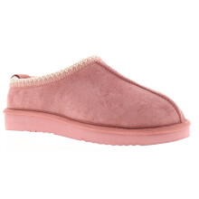 (Pink, 12 (Children's)) Miss Riot Girls Slippers Mules Faux Fur Lining Evie pink UK Size