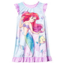 Disney Flicka Nattklänning, Fantasiklänning, Bekväm Nattklädsel, Mjuk & Söt Pyjamas för Barn, UNDER WATER 2, 3T