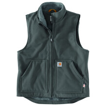 Chaleco Carhartt resistente al fuego con forro de Sherpa para hombre, Gravel, XX-Large US